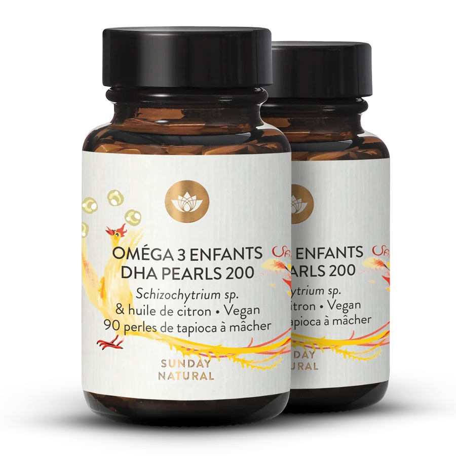 Oméga-3 Enfants DHA Pearls 200 2 x 90 gélules