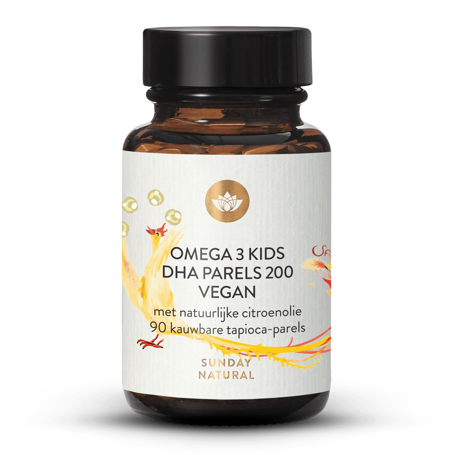 Omega 3 Kids DHA Pearls 200 Vegan, Kauwbaar 90 capsules