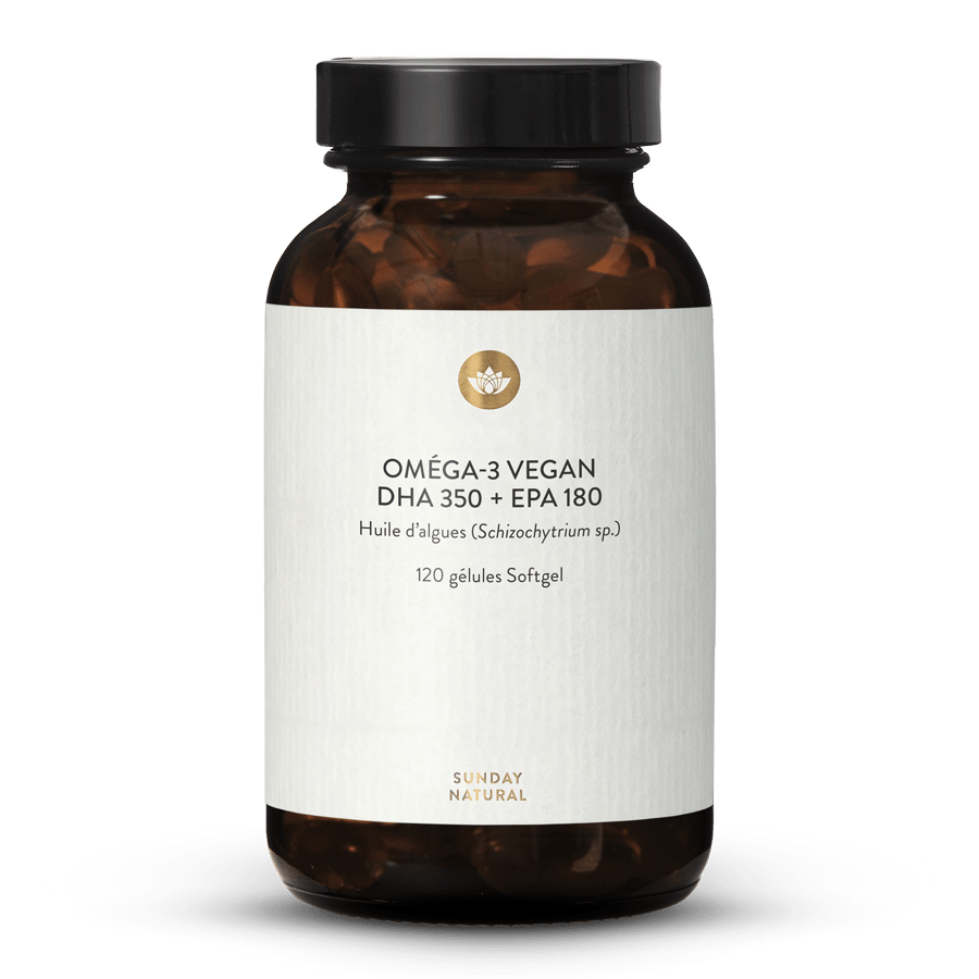 Oméga-3 vegan 350 DHA/180 EPA XL 120 Softgels