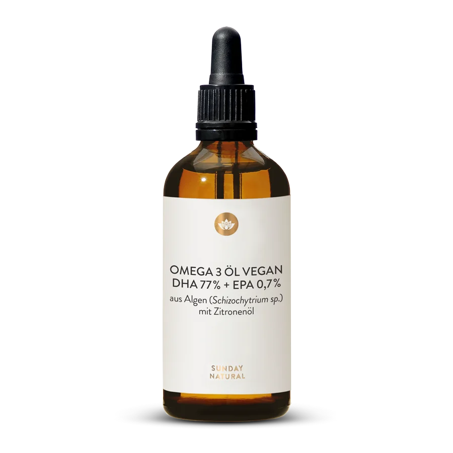 Huile oméga-3 - 77 % DHA + 0,7 % EPA - Vegan 99,8ml