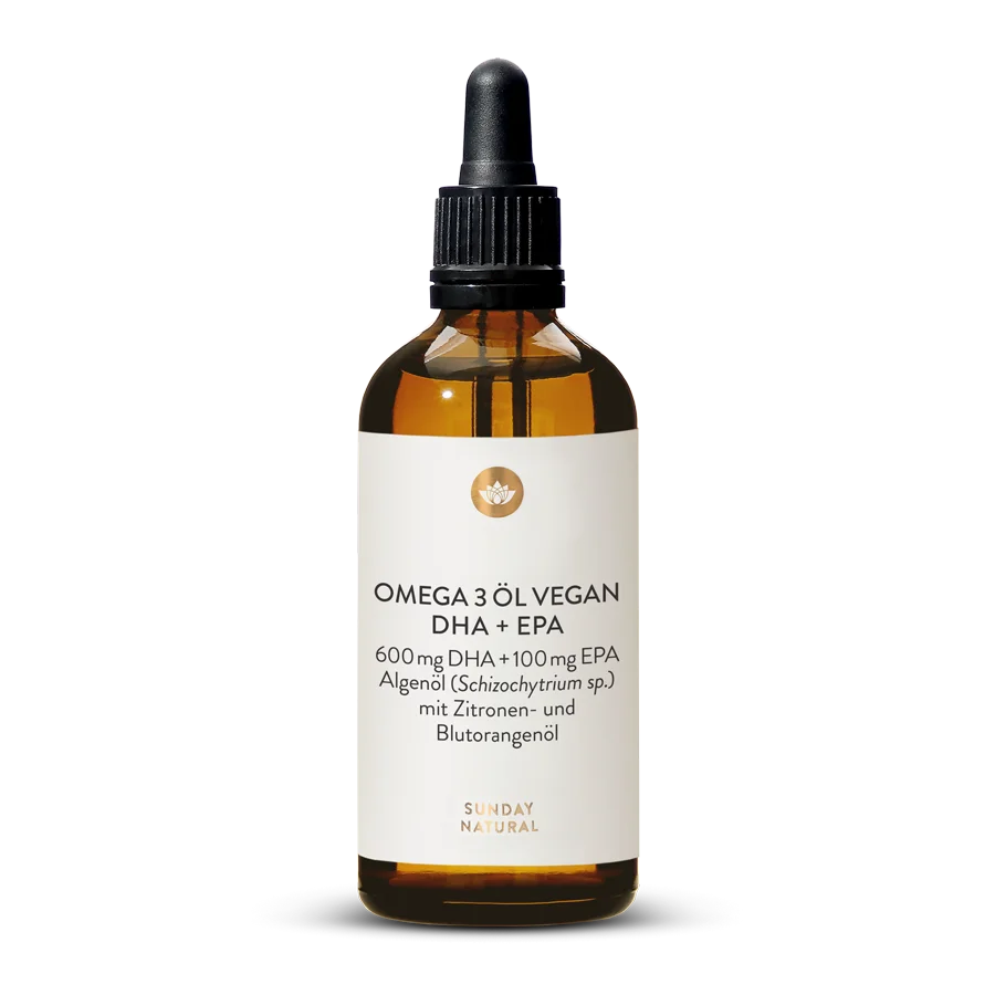 Oméga-3 DHA 60 % + EPA 10 % vegan 100 ml