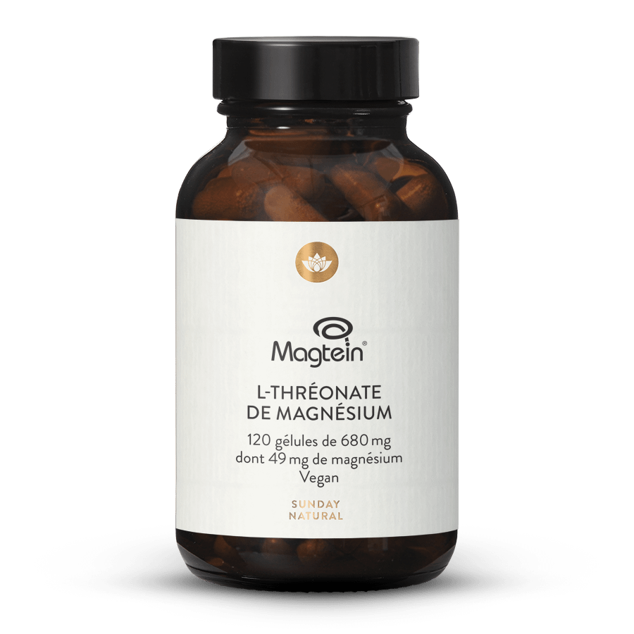 Magnésium thréonate - Format XL 120 gélules