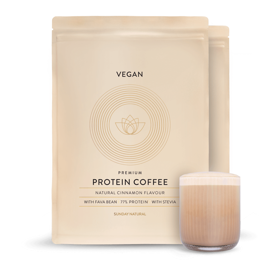 Protein Coffee Natural Cinnamon 2x1000 g