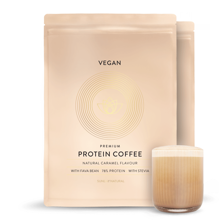 Protein Coffee Natural Caramel 2x1000 g