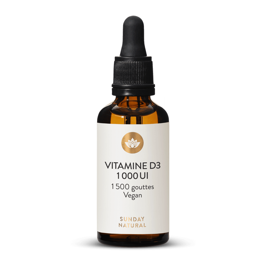 Vitamine D3 1000 UI - 1500 gouttes 44,4ml