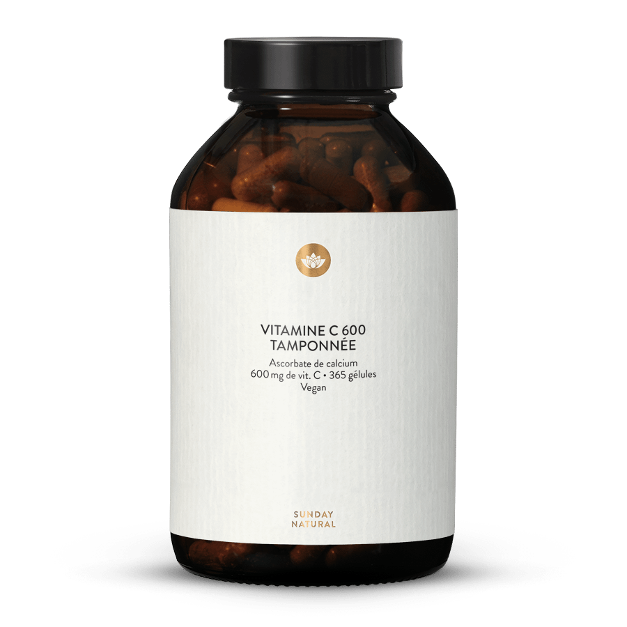 Vitamine C Ascorbate de calcium - 600 mg 365 gélules