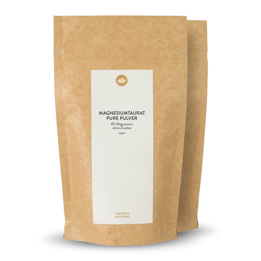 Magnesiumtaurat Pure Pulver 2x250g