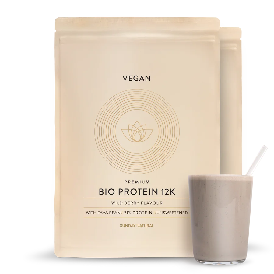 Organic Protein 12K Wild Berry 2x1000 g