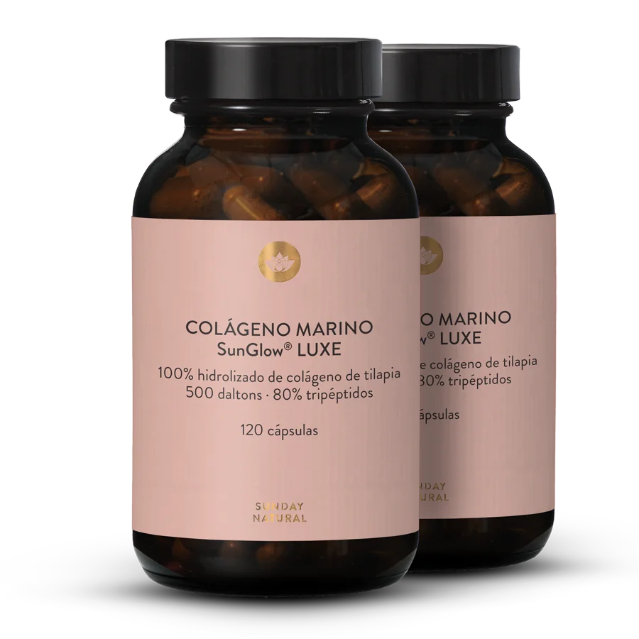 Colágeno Marino SunGlow® Luxe 2x120 cápsulas