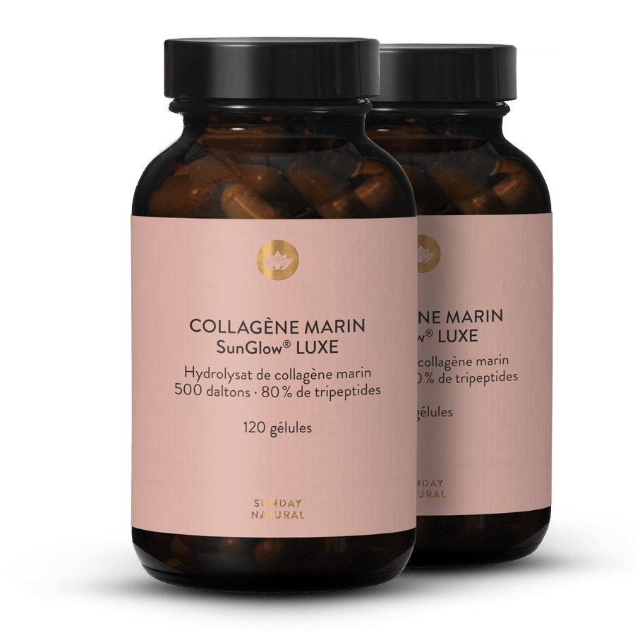 Collagène marin SunGlow® Luxe - gélules 2 x 120 gélules
