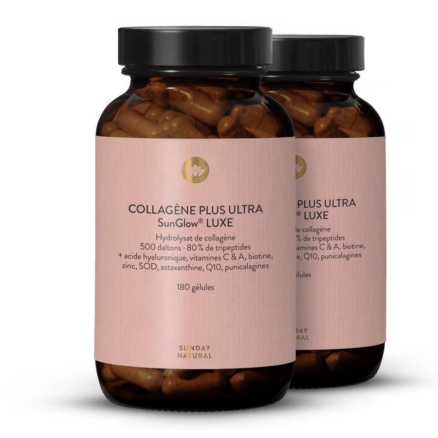 Collagène Plus Ultra SunGlow® Luxe (Gélules) 2 x 180 gélules