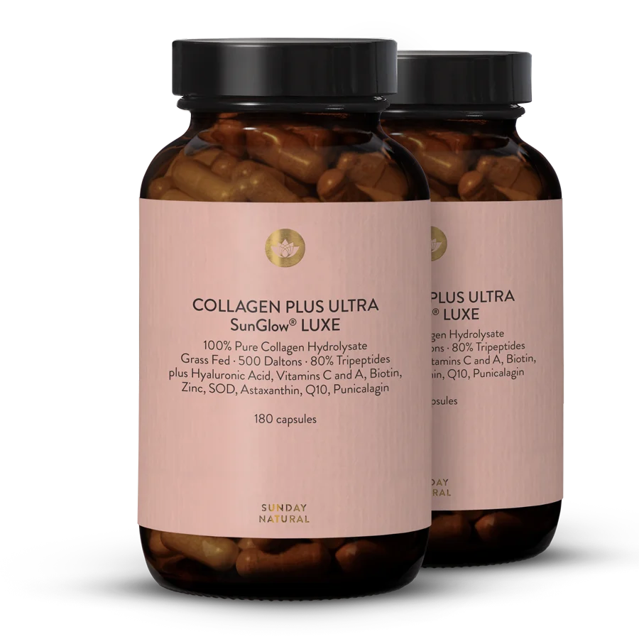 KOLLAGEN PLUS ULTRA SunGlow® Luxe 2x180 kapslar