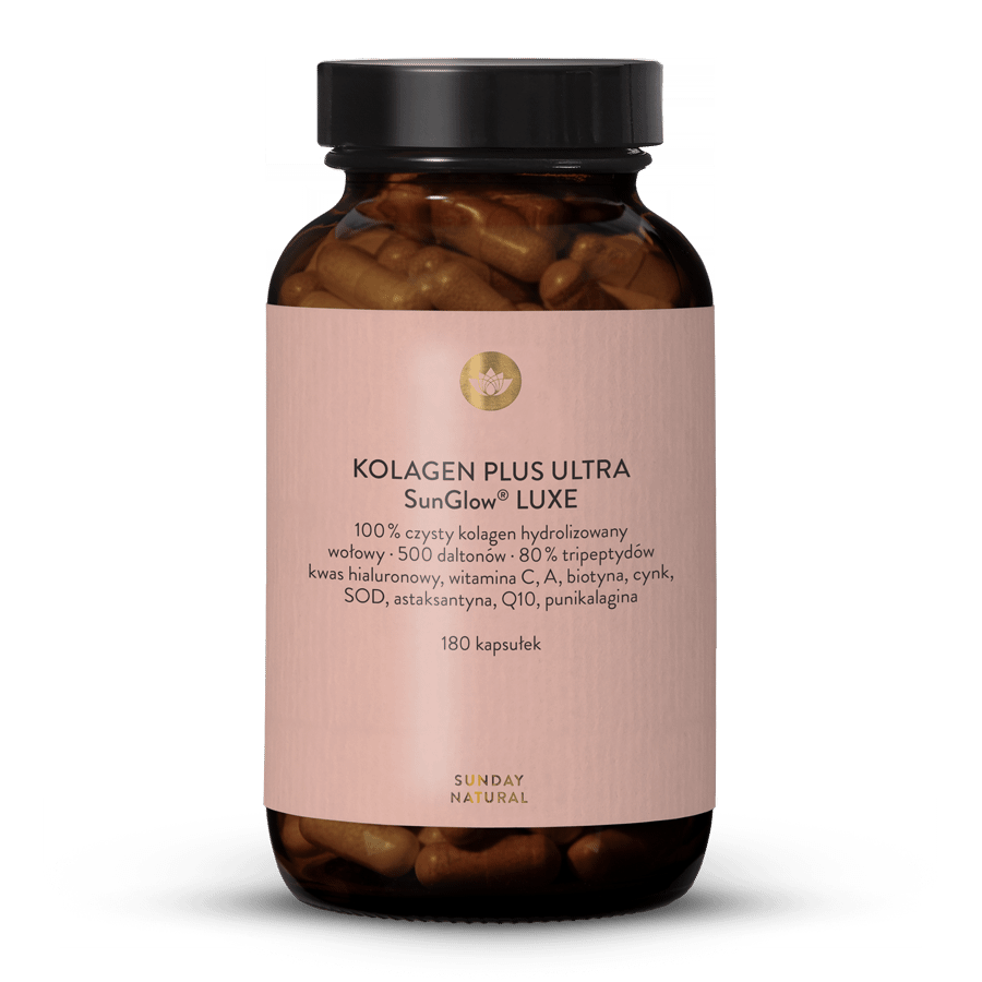 KOLAGEN PLUS ULTRA SunGlow® Luxe 180 kapsułek