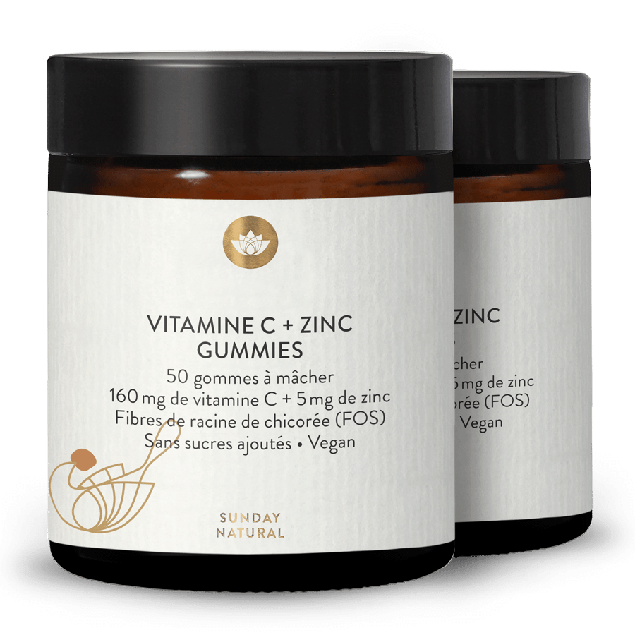 Gummies Vitamine C + Zinc 2 x 50 Gummies