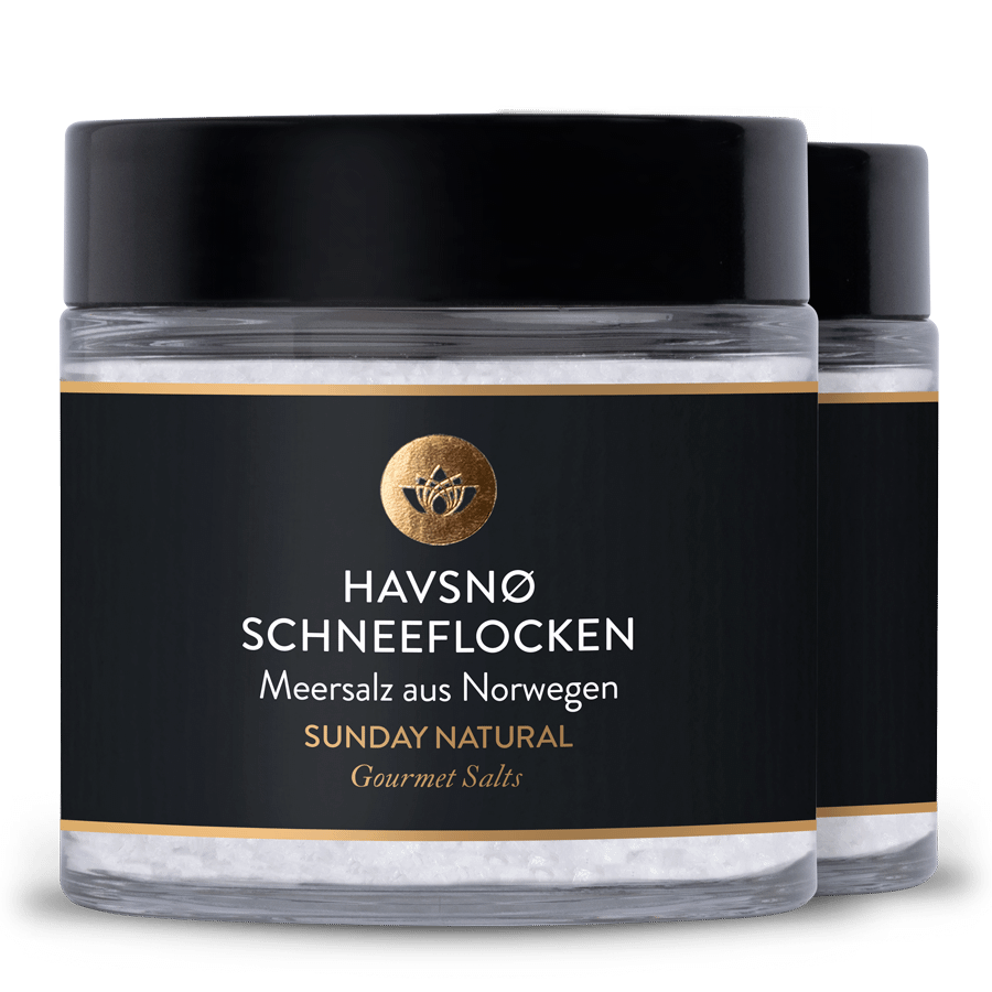 Havsnø Schneeflockensalz 2x50g