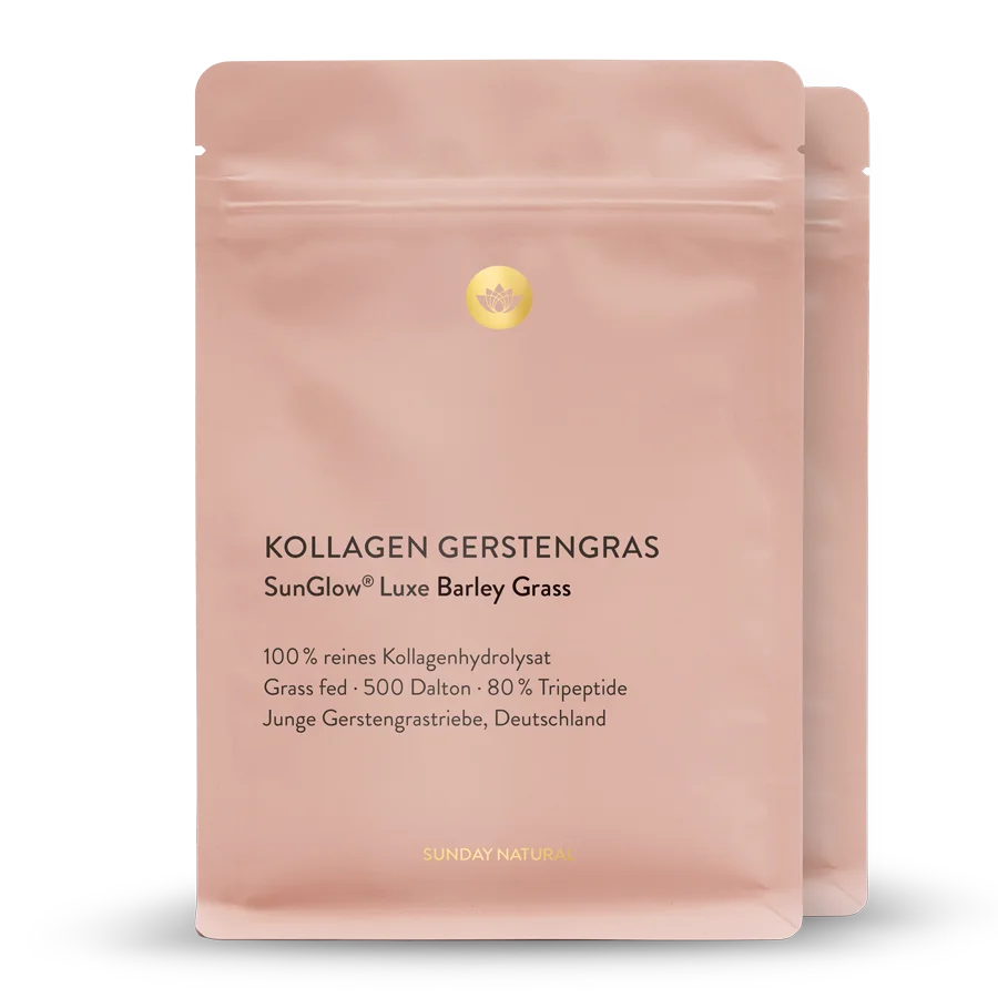 Collagène herbe d'orge SunGlow® Luxe 2 x 180 g