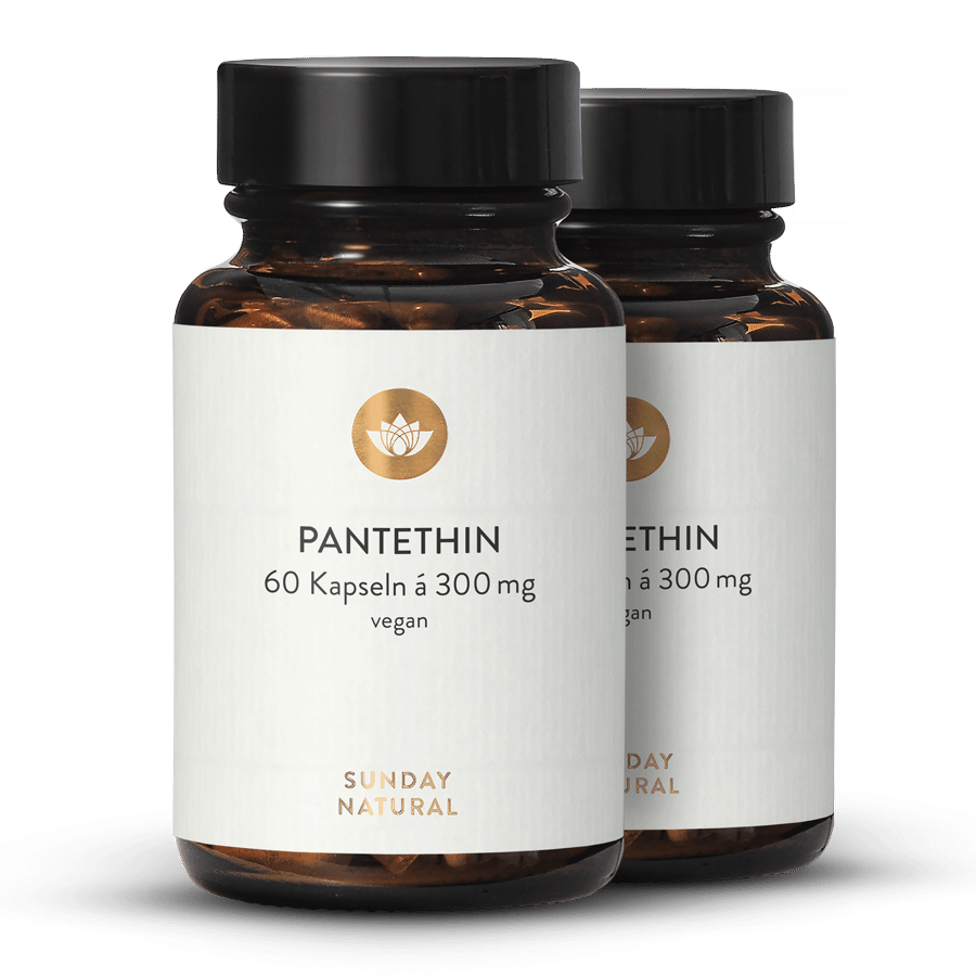 Vitamin B5 Pantethene 600mg 2x60 capsules