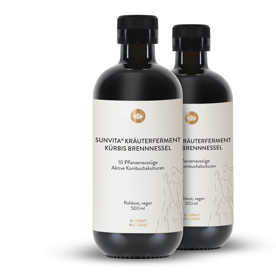 SUNVITA® Herbal Ferment Pumpkin Nettle 2x500ml
