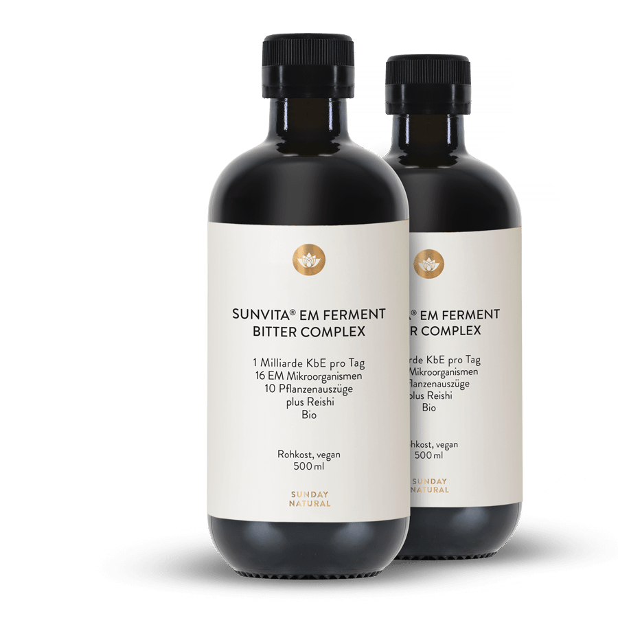 SUNVITA® EM - Ferment Complexe Amer 2x500 ml