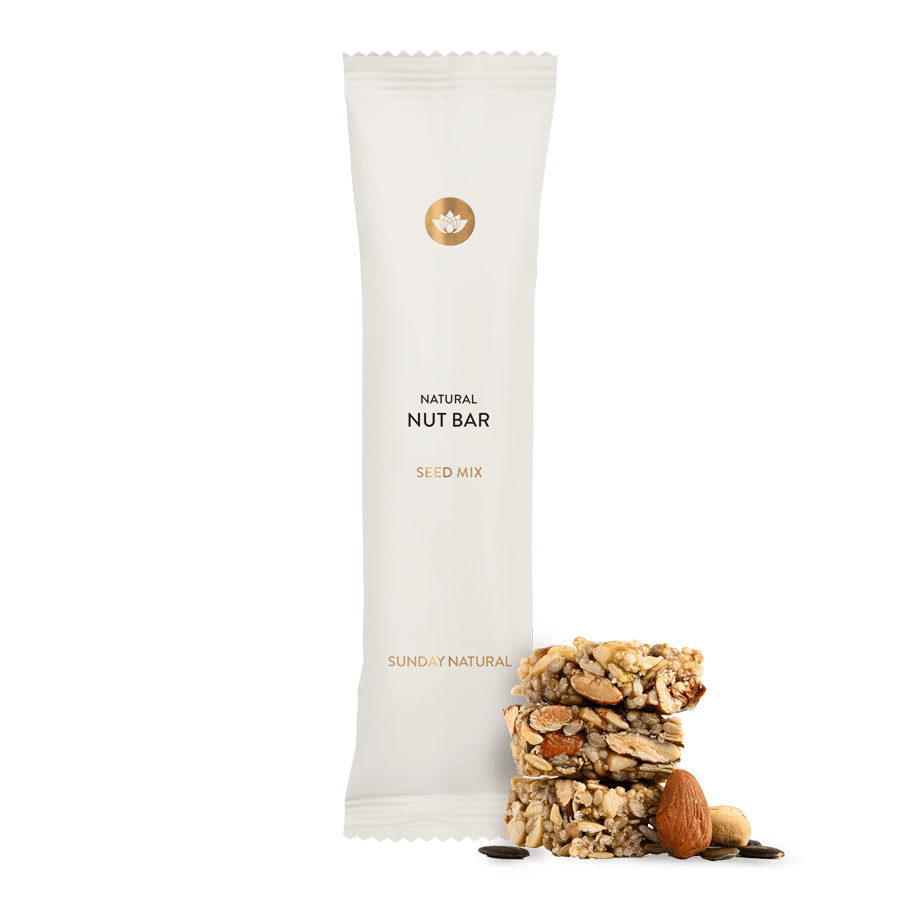 Natural Nut Bar Variety Pack 2x38g, 6x36g