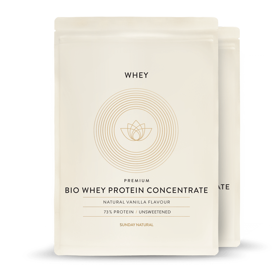 Bio Whey Protein Natural Vanilla 2x900 g