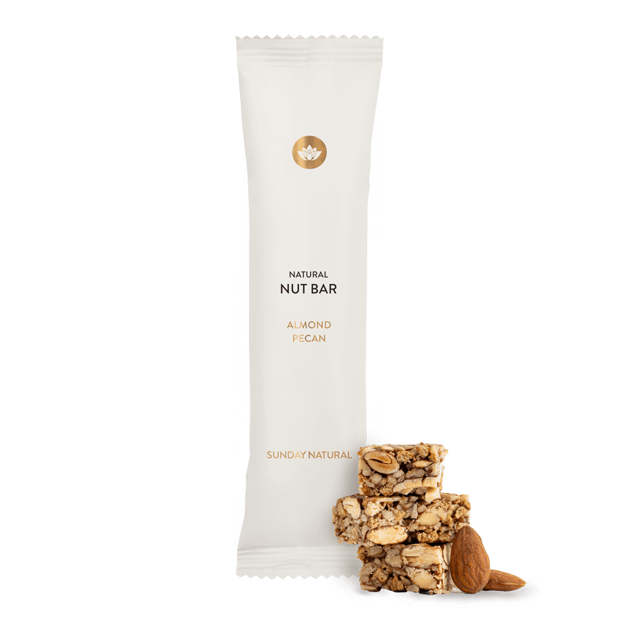 Natural Nut Bar Almond Pecan 8x36g