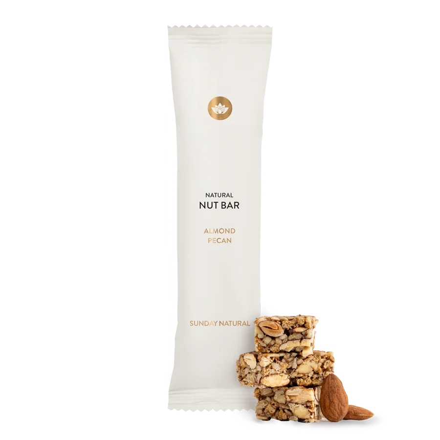 Natural Nut Bar Almond Pecan 8x36g