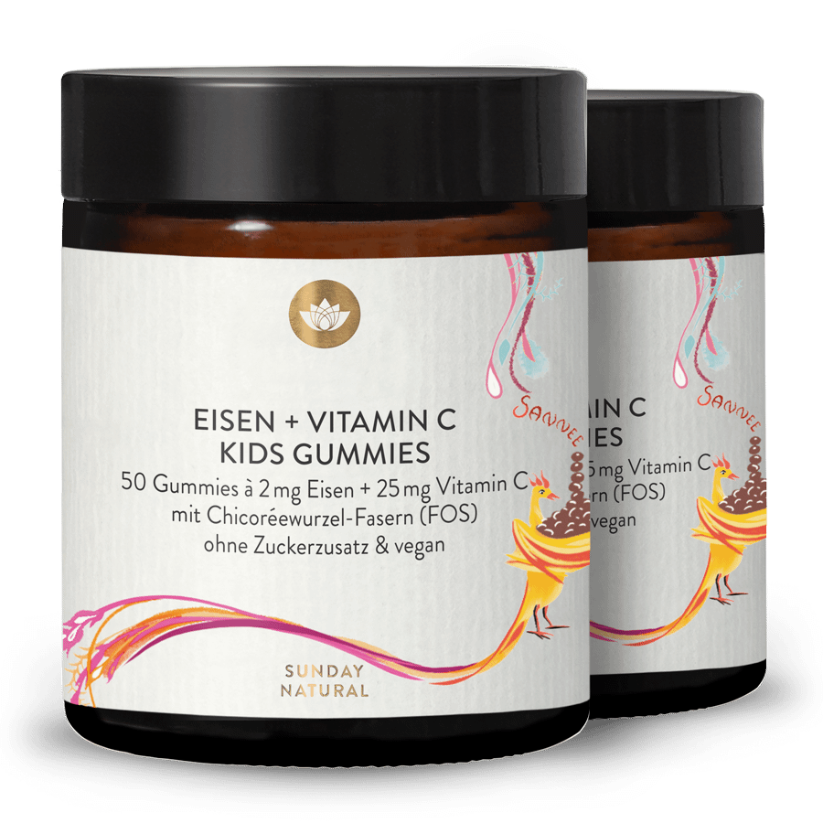Eisen + Vitamin C Kids Gummies 2x50 Gummies