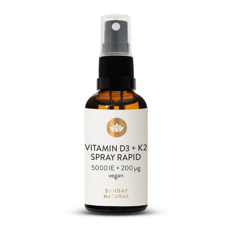 Vitamin D3 + K2 MK7 5000IE + 200µg Liposomal Spray Vegan 28.8ml