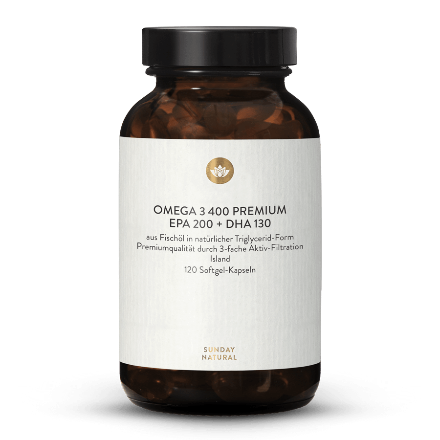 Omega 3 400 Premium 120 Softgels