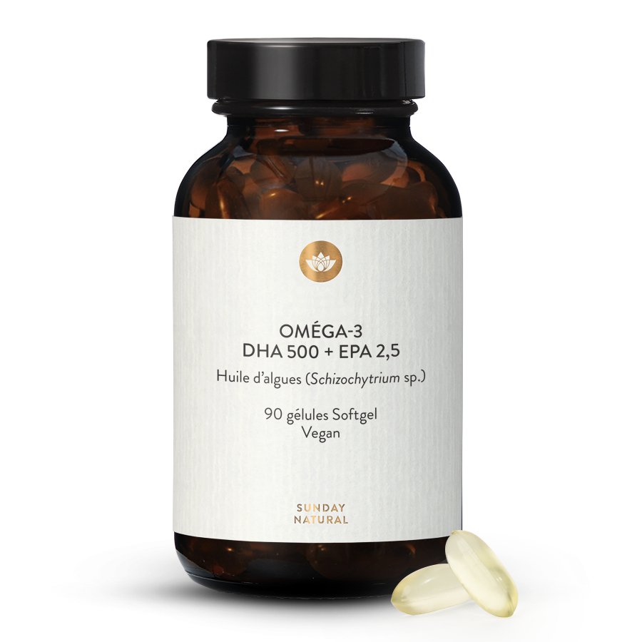 Ce que vous apporte oméga-3 DHA 500 mg