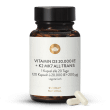 Vitamin D3 + K2 MK7 20.000IE + 200g Kapseln