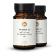 Vitamine K2 Mk7 200 µg tout-trans vegan 2 x 120 gélules 