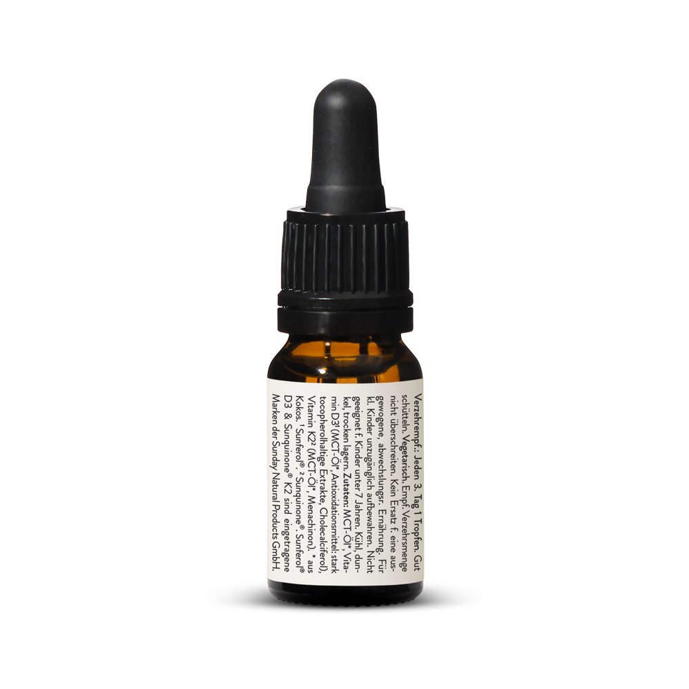 Vitamin D3 + K2 MK7 2.500IE + 100g Tropfen