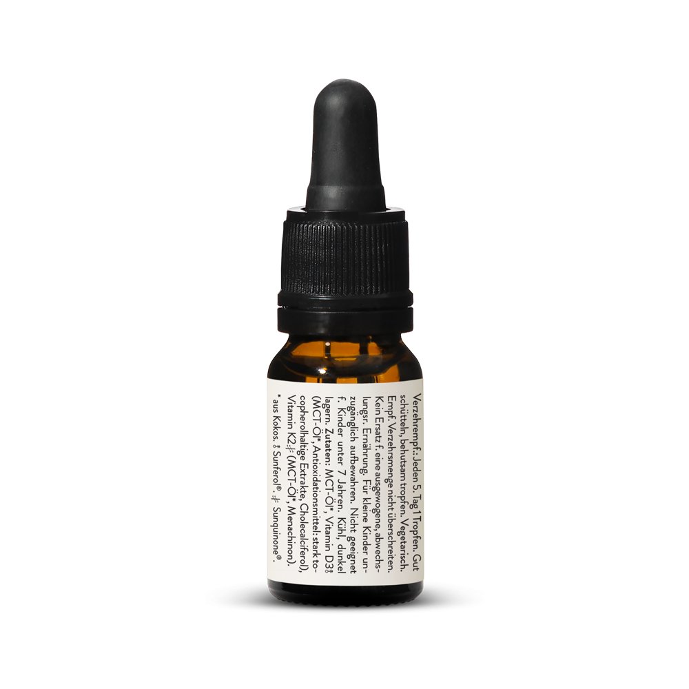 Vitamin D3 + K2 MK7 5.000IE + 200g Tropfen