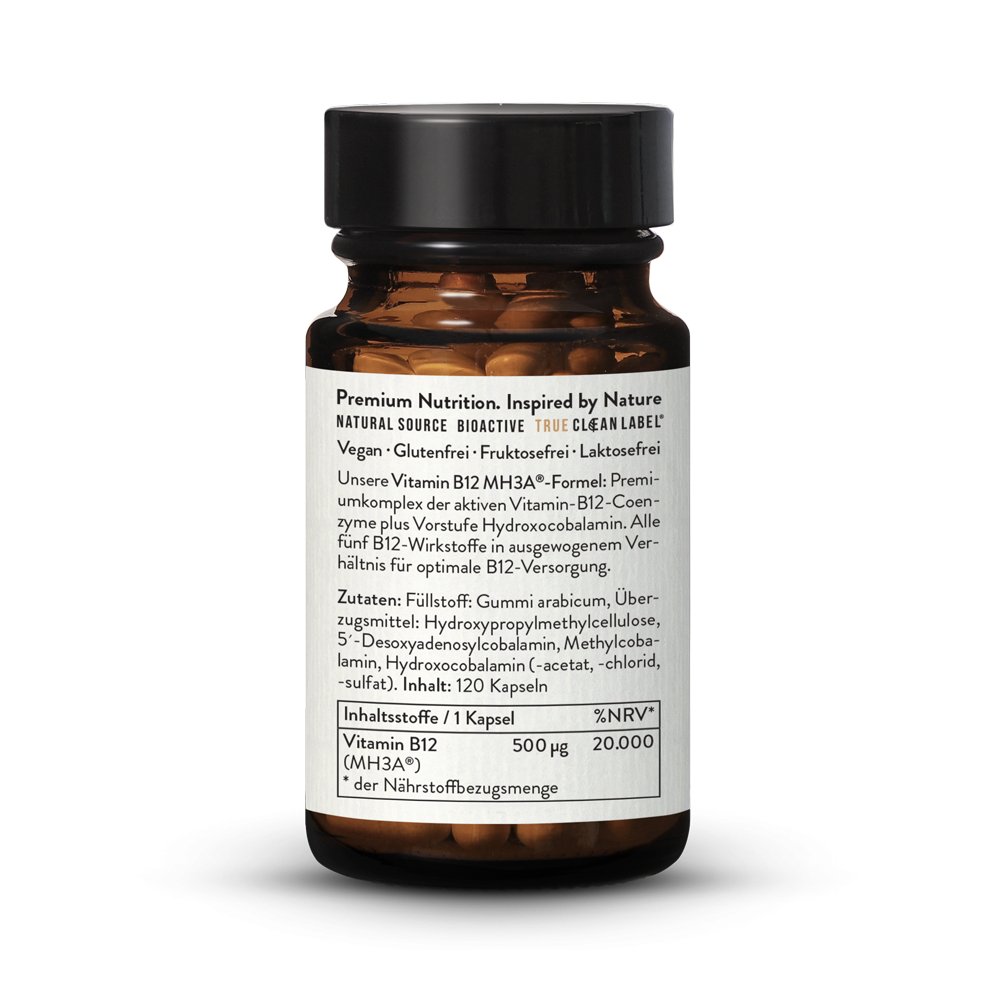 Vitamine B12 bioactive formule MH3A® 500 µg