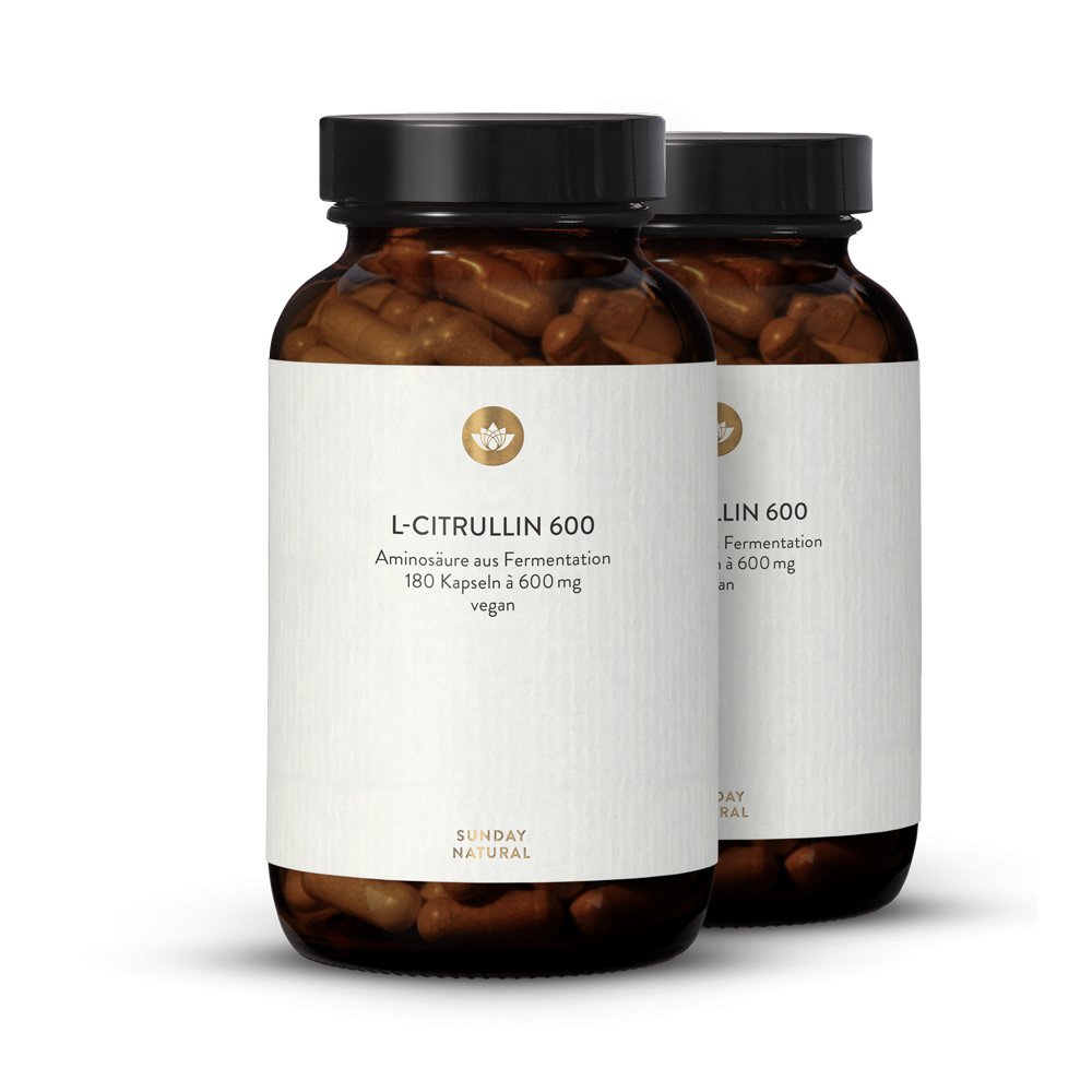 L-Citrullin 600mg Kapseln vegan