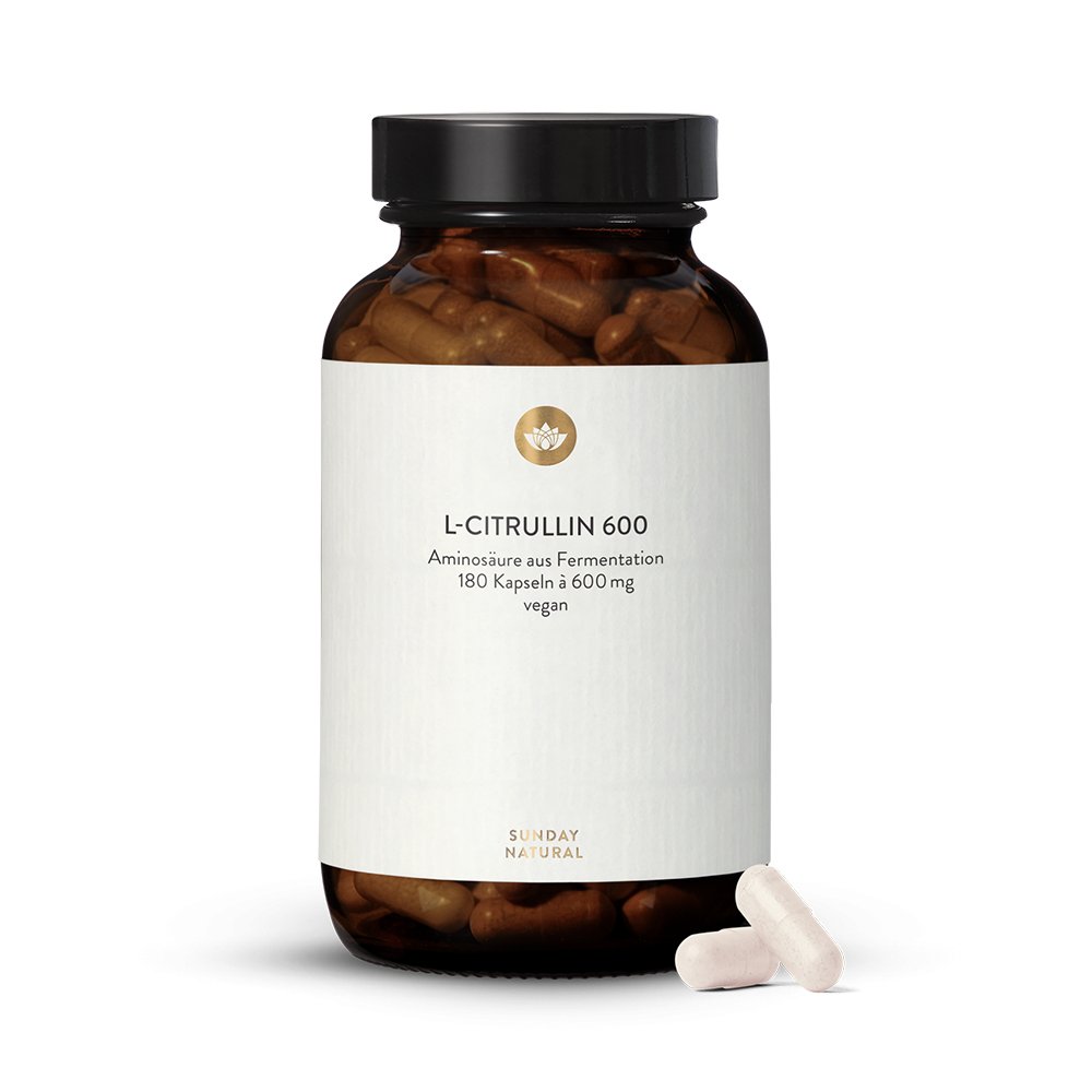 L-Citrullin 600mg Kapseln vegan