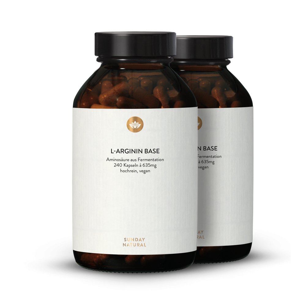 L-Arginin Base Kapseln Aus Fermentation, Vegan