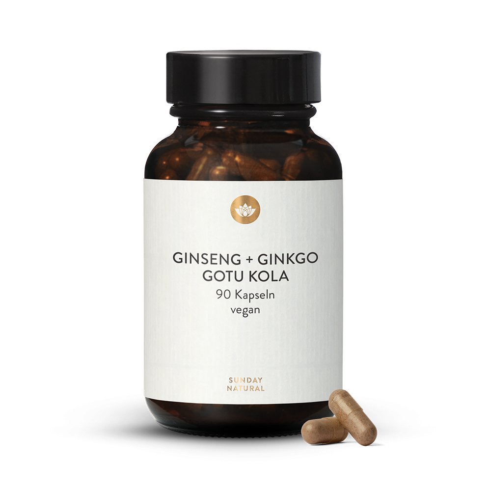 Ginkgo Ginseng Gotu Kola Komplex
