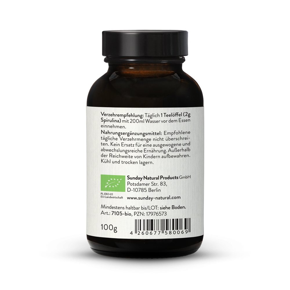 Spiruline bio d'Italie