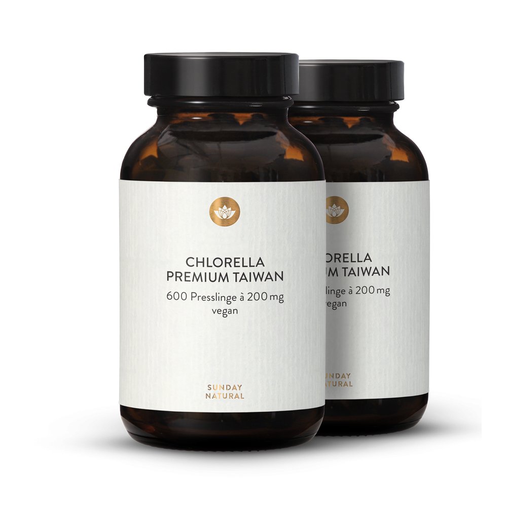 Chlorella Taiwan Presslinge