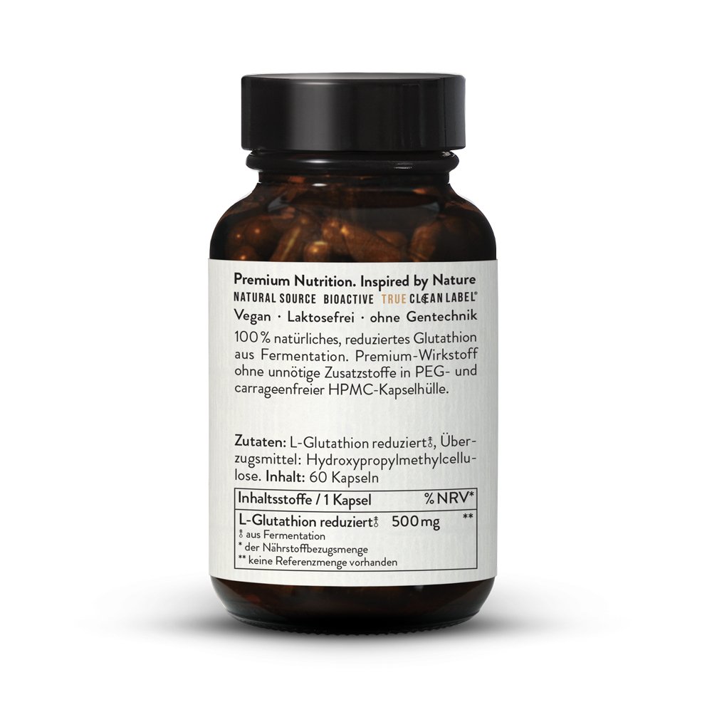 glutathion ohne zusatzstoffe L-Glutathion reduziert 500mg 60 Kapseln online kaufen Safe, Effective Vitamin Injection