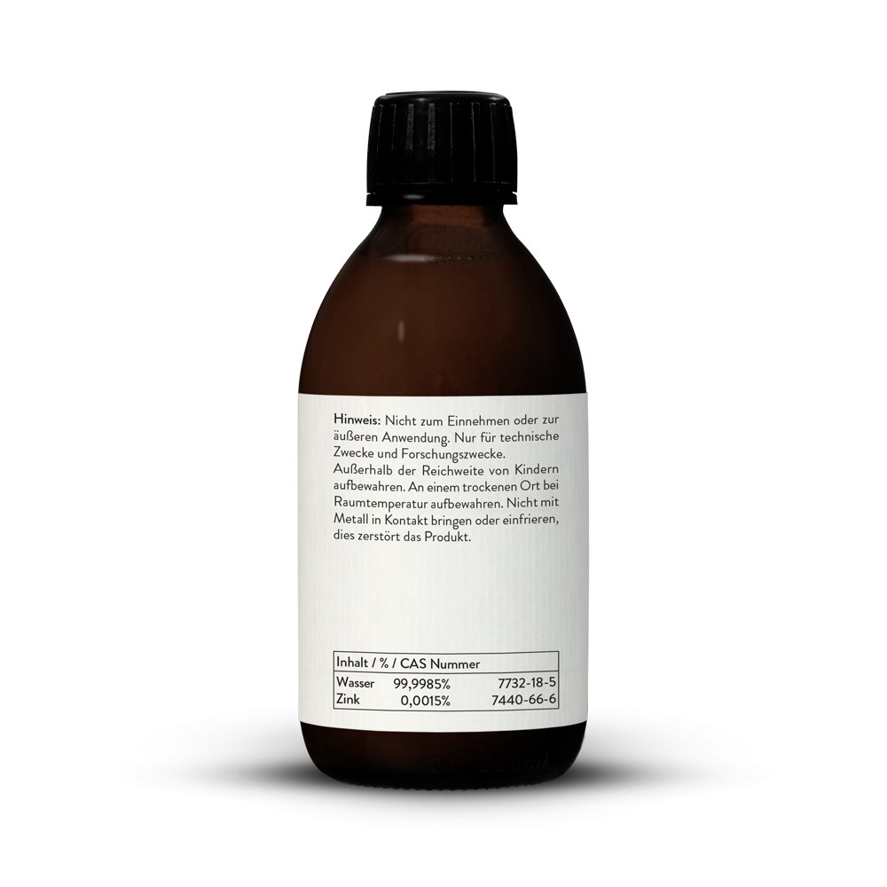 Kolloidales Zink 100% Kolloidal 15 PPM