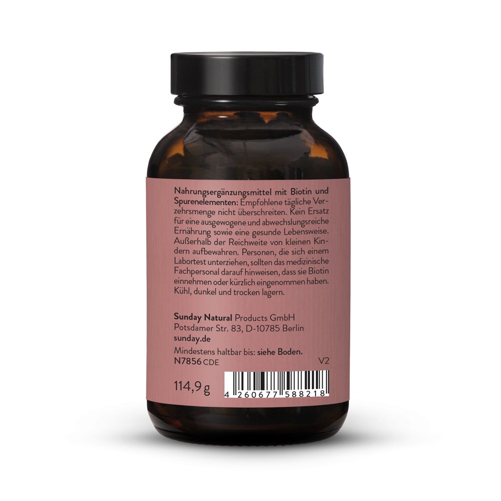 Haut Haare Ngel Biotin Forte