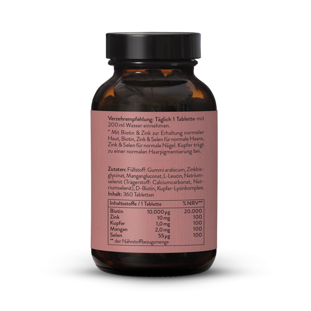 Skin Hair Nails Biotin Forte
