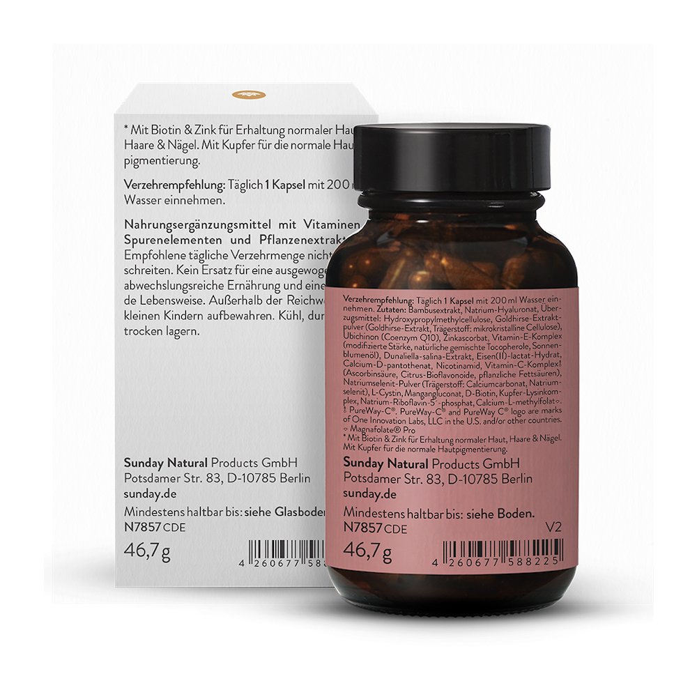 Haut Haare Ngel Komplex Premium