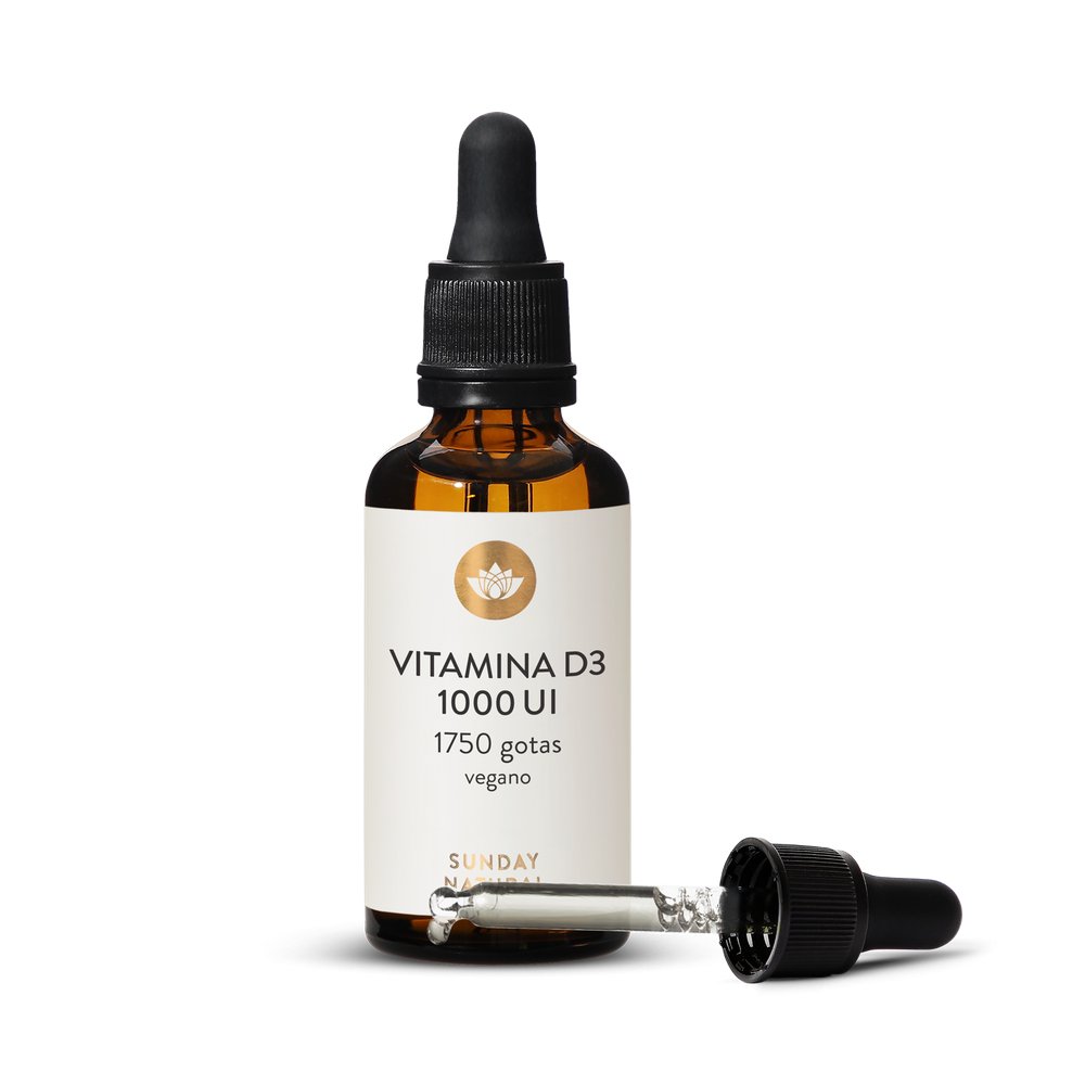 Vitamina D3 1000 UI Vegana 1750Gotas