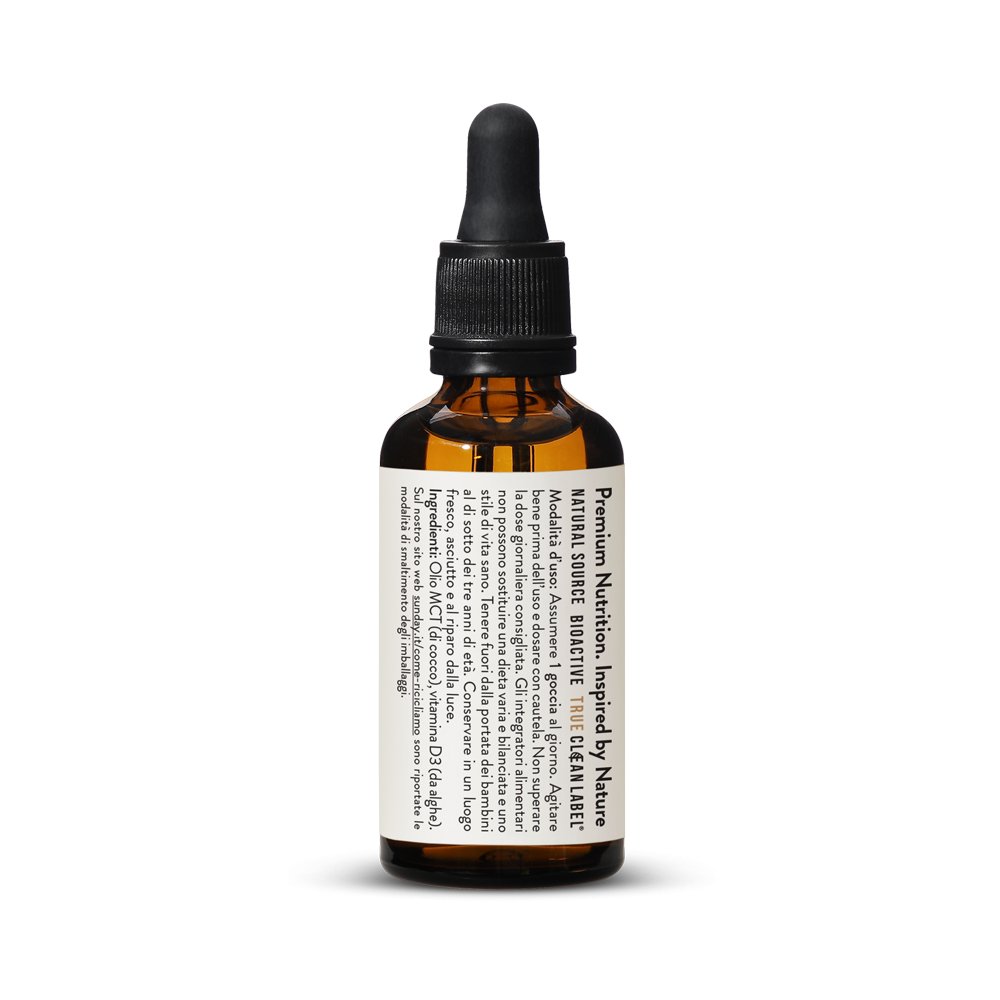 Vitamina D3 1000 UI vegana 1750 gocce
