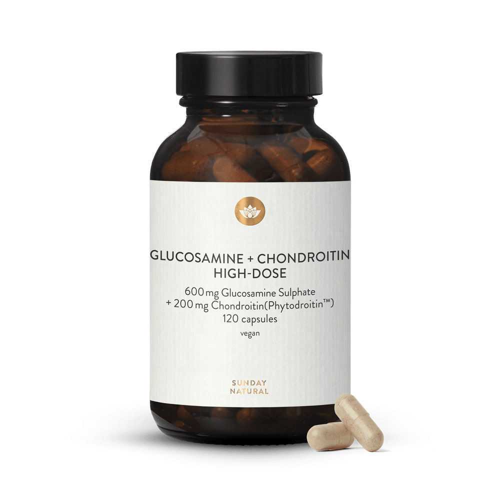 Vegan, High-Dose Glucosamine + Chondroitin
